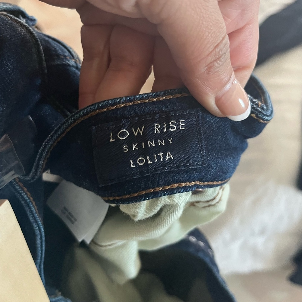 Lucky‎ Brand Lolita low rise skinny jeans/denim 12/31 ankle like new - Picture 3 of 7